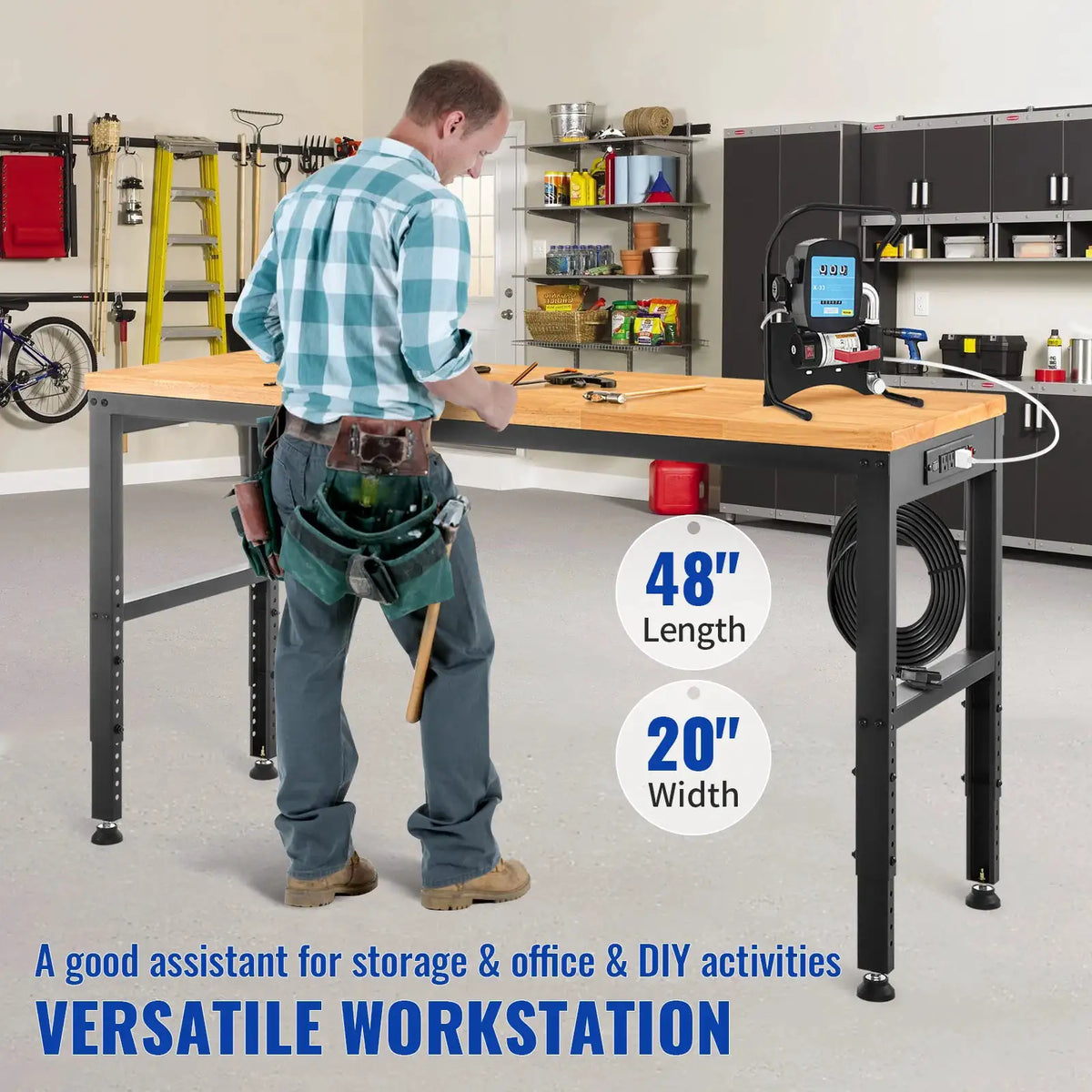 Heavy Duty Adjustable Workbench — product image 2