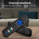 2 Pack Roku TV Replacement Remote Control for TCL Hisense Onn Philips Smart TV Not Compatible with Roku Stick and Box