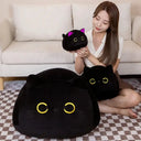 Cute Kawaii Black Cat Plush Keychain
