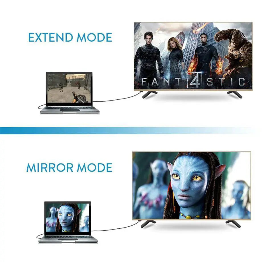 HDMI to VGA Cable Adapter 1080P Enhance Viewing Experience