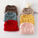 Coral Fleece Pet Sweater for Small Medium Cats Dogs Warm Winter Outfit