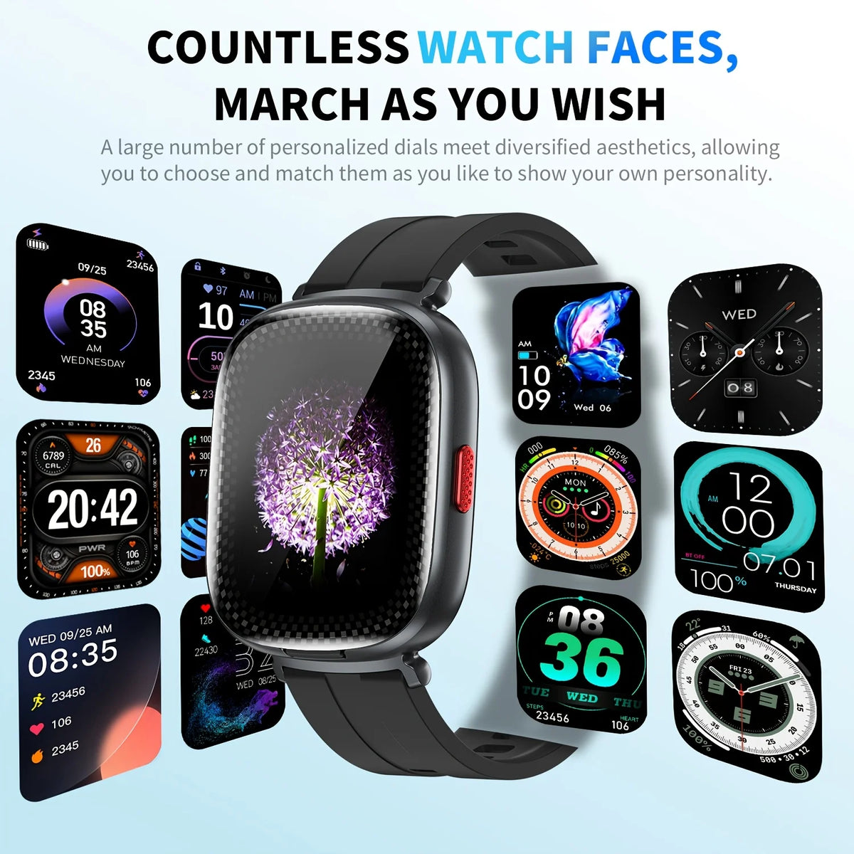Smartwatch Built-in Headphones Inch