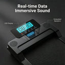 Ultra Quiet Under Desk Walking Pad Treadmill 12 Speed LED Display