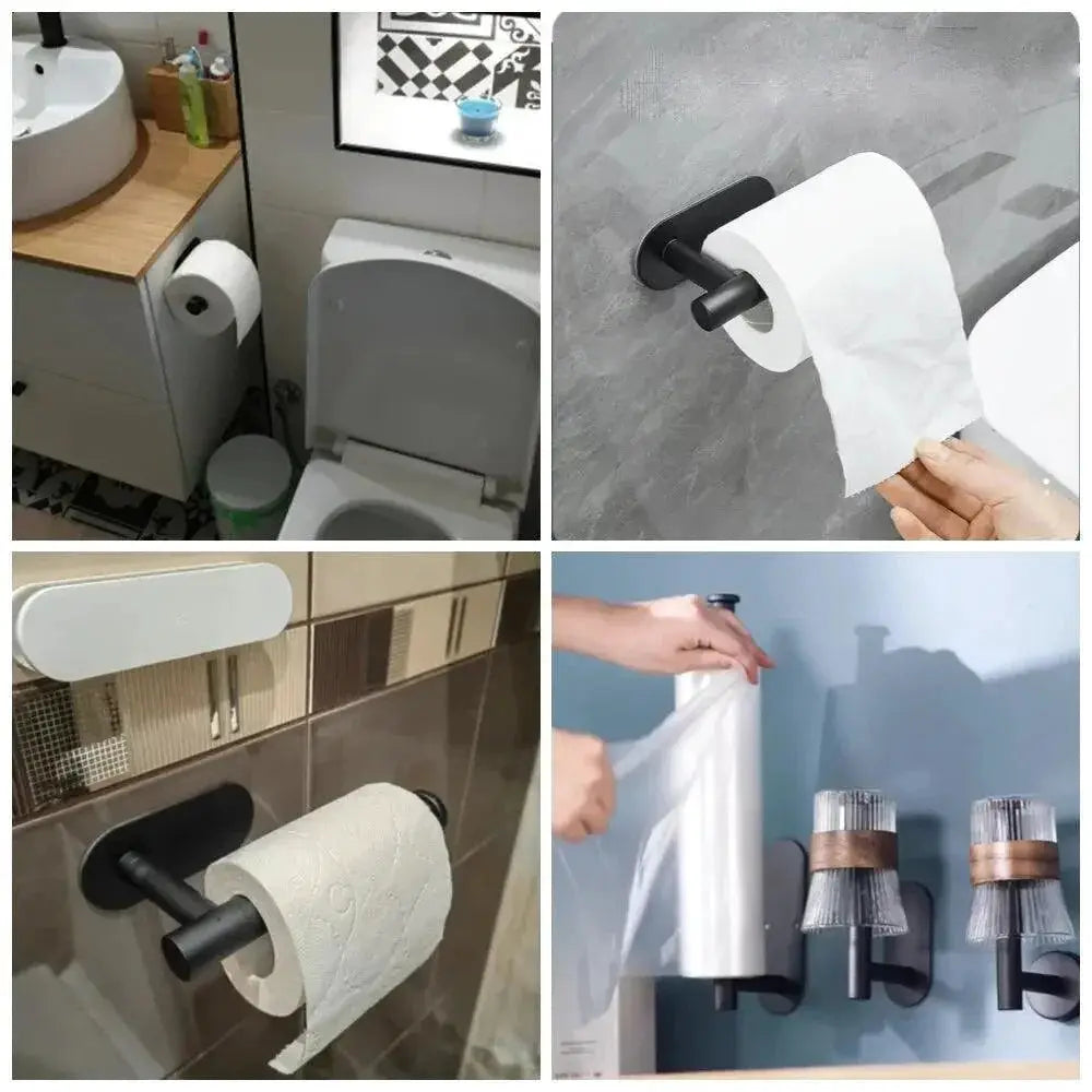 Stylish Stainless Steel Bathroom Tissue Holder Eco Friendly