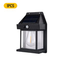 Outdoor Solar Tungsten Wall Light with Motion Sensor IP65