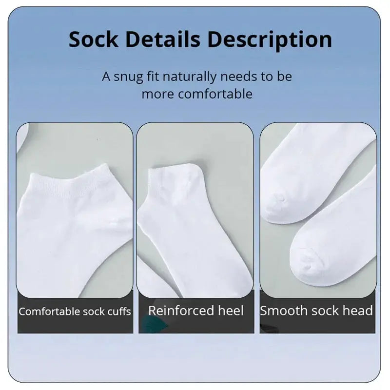Summer-Ready Unisex Non-Slip Boat Socks For Ankle Comfort