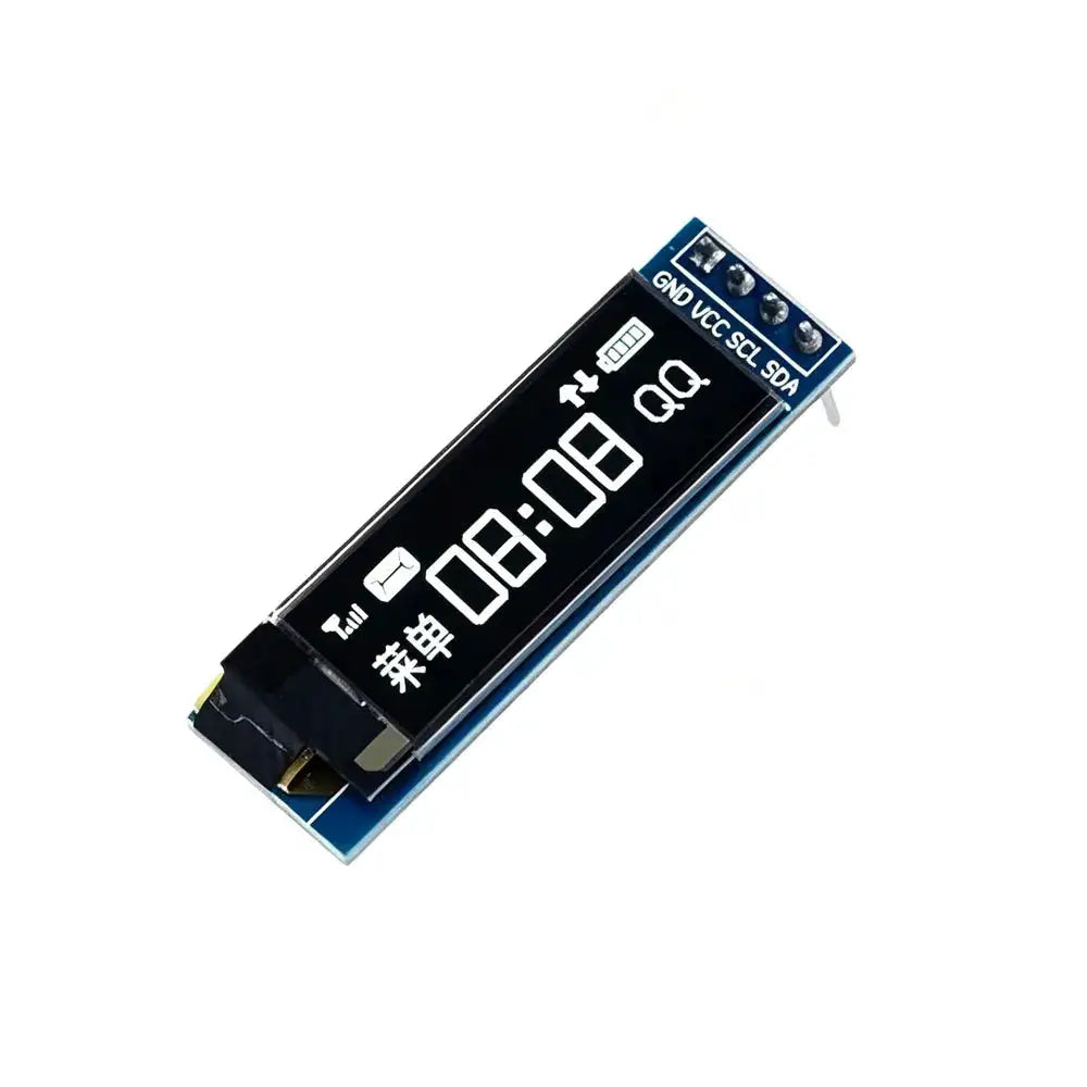 0.91 inch OLED Module 0.91' White/Blue OLED 128X32 OLED LCD LED SSD1306 Display Module 0.91' IIC Communicate for Arduino