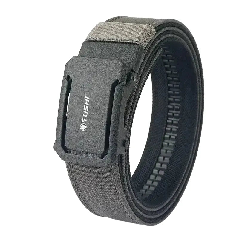 Durable Military Belt for Men with Gear — product view 1
