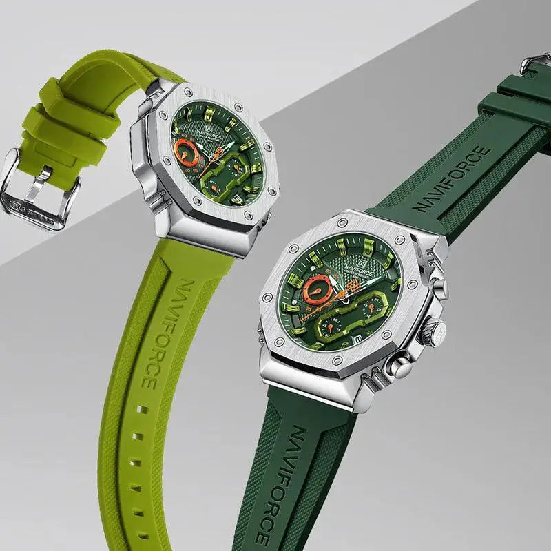 Naviforce Stylish Sports Chronograph Watches For Couples - OurLum.com