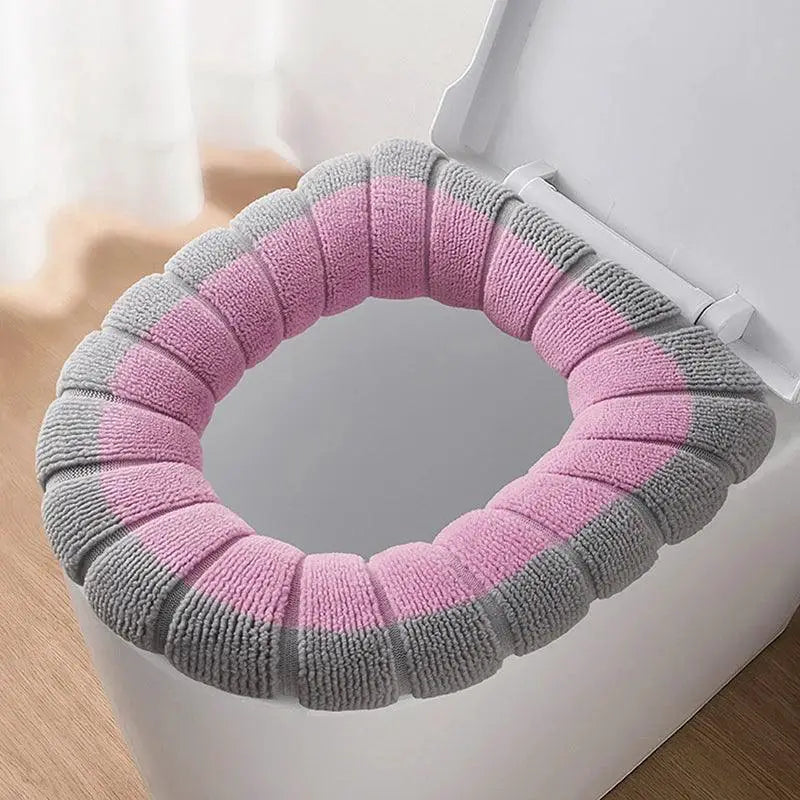 Floral Toilet Seat Cover For Cozy Bathroom Decor Upgrade