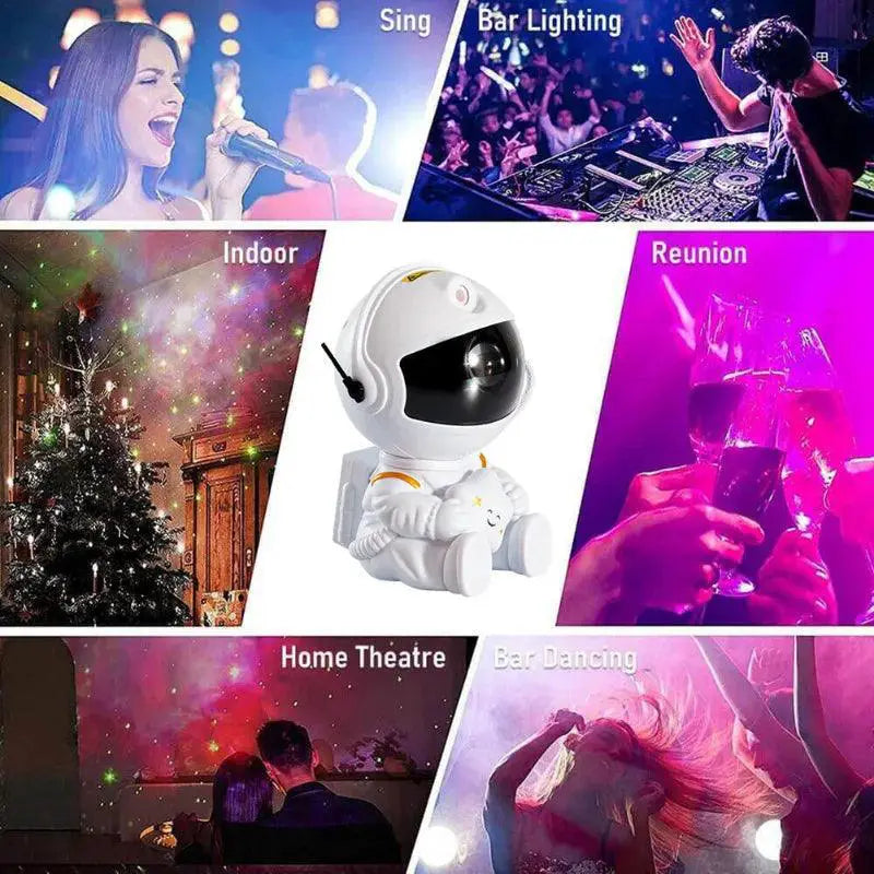 Galactic Astronaut Star Projector LED Night Light For All