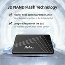 Netac SATA SSD 2.5 Laptop PC Drive