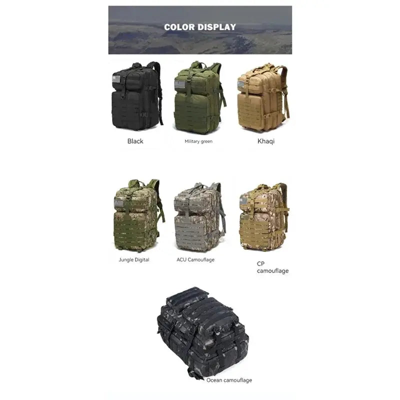 Big Capacity Backpack for Men Hiking — product view 15