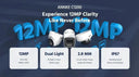 Clear Outdoor Security Camera for Homes