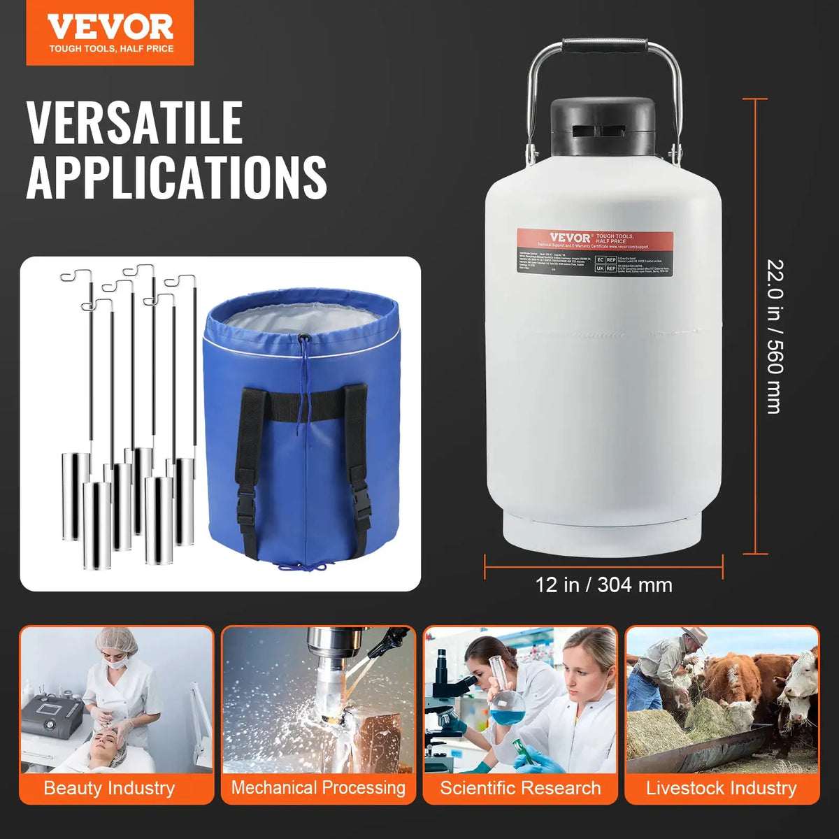 Aluminum Storage Dewar Tank — product view 8