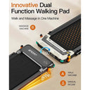 Akluer 520A B Dual Sided Walking Pad With Massage Under Desk