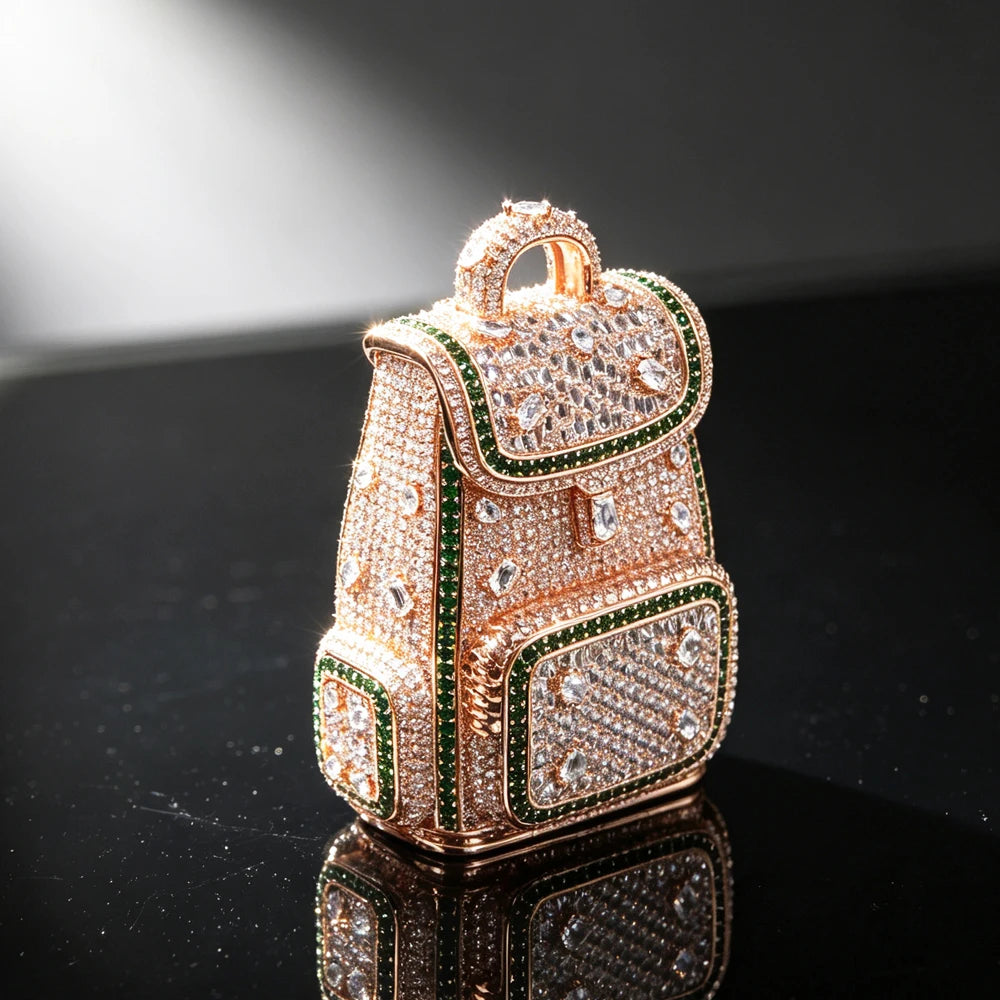 K Rose Gold Plated Backpack