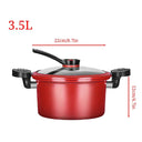 Pressure Cooker 3.5L Non-Stick for Soup Rice and Meat