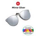 Stylish VIVIBEE Women's Cat Eye Clip On Sunglasses Fashion