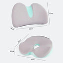 Back Support Lumbar Cushion for Office