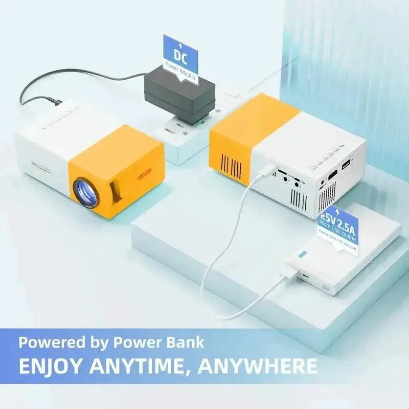 YG300 Mini Projector High Definition Portable LED Projector - OurLum.com