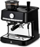 Espresso Machine with Grinder, Italian Semi-Automatic Pressure