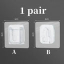No-Drill Wall Hooks for Home Organization