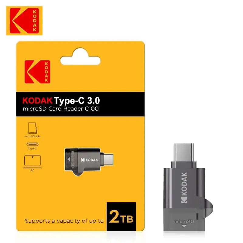 Original Kodak Micro SD Card 64GB Class 10 High Speed Memory Card 32GB Wholesale U3 Card Smartphone Tablet Camera GoPro