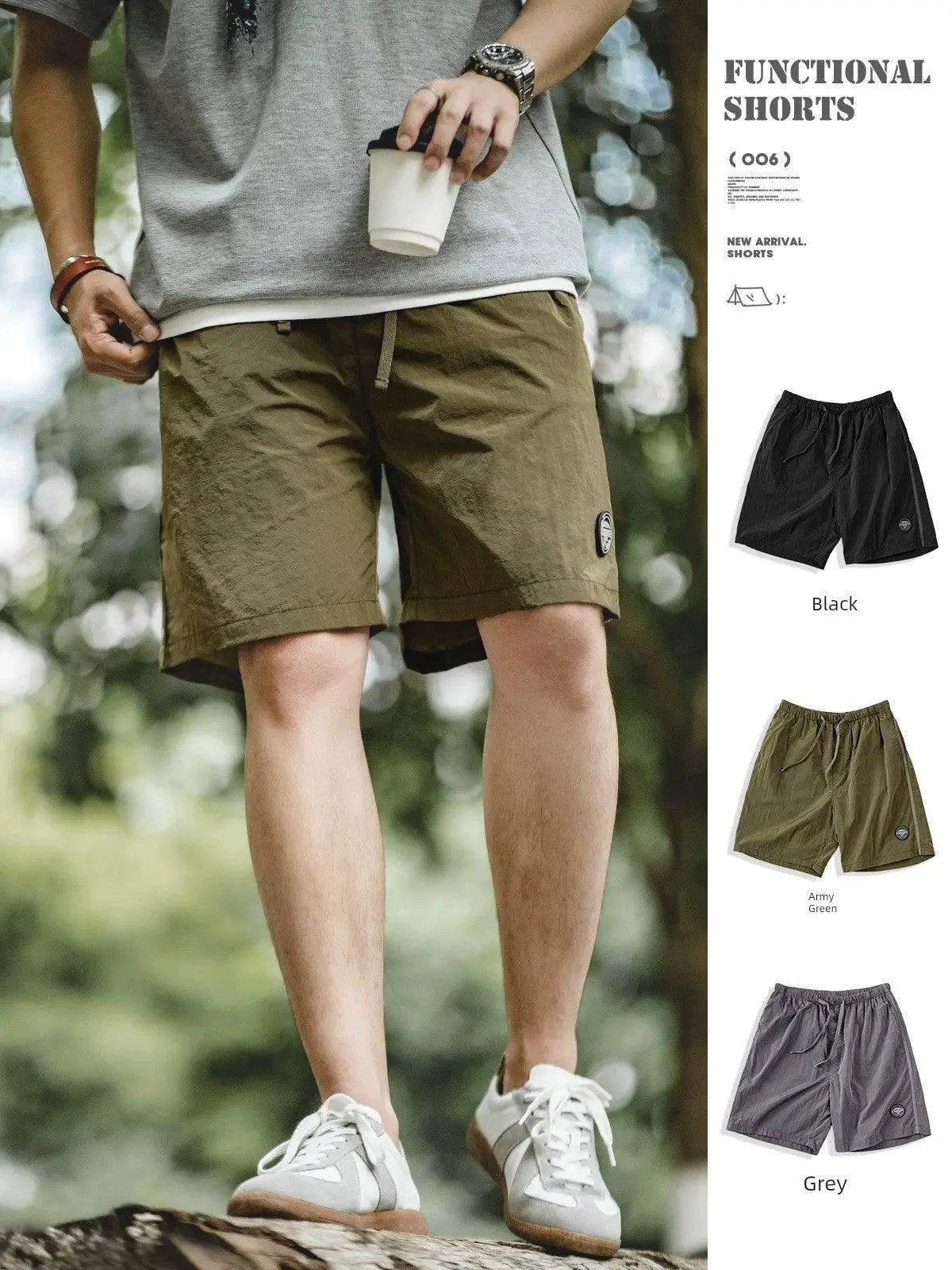 Madeng Mountain Adventure Outdoor Pants Ruched Texture Style