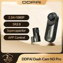 Clear 2.5K Dash Cam for Rideshare Pros