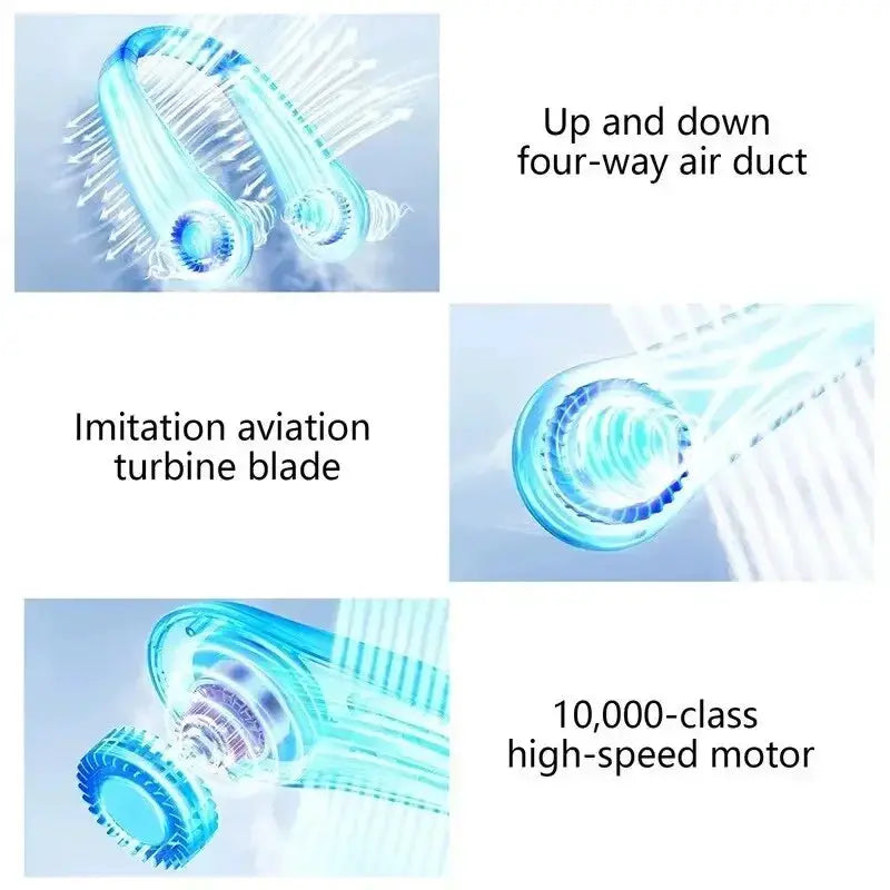 Quiet Neck Fan for Study and Work Daily — product view 9