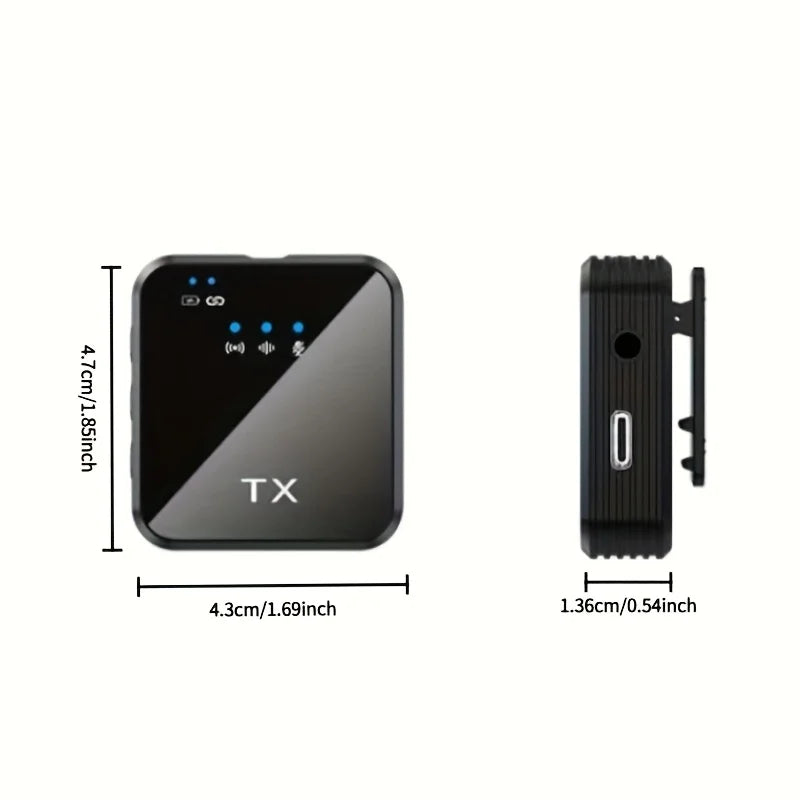 Professional Wireless Lavalier Microphone Intelligent