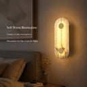 Luxe Alabaster Marble Wall Sconce