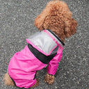 Dog Raincoat with Hoodie Waterproof Pet Clothes for Dogs