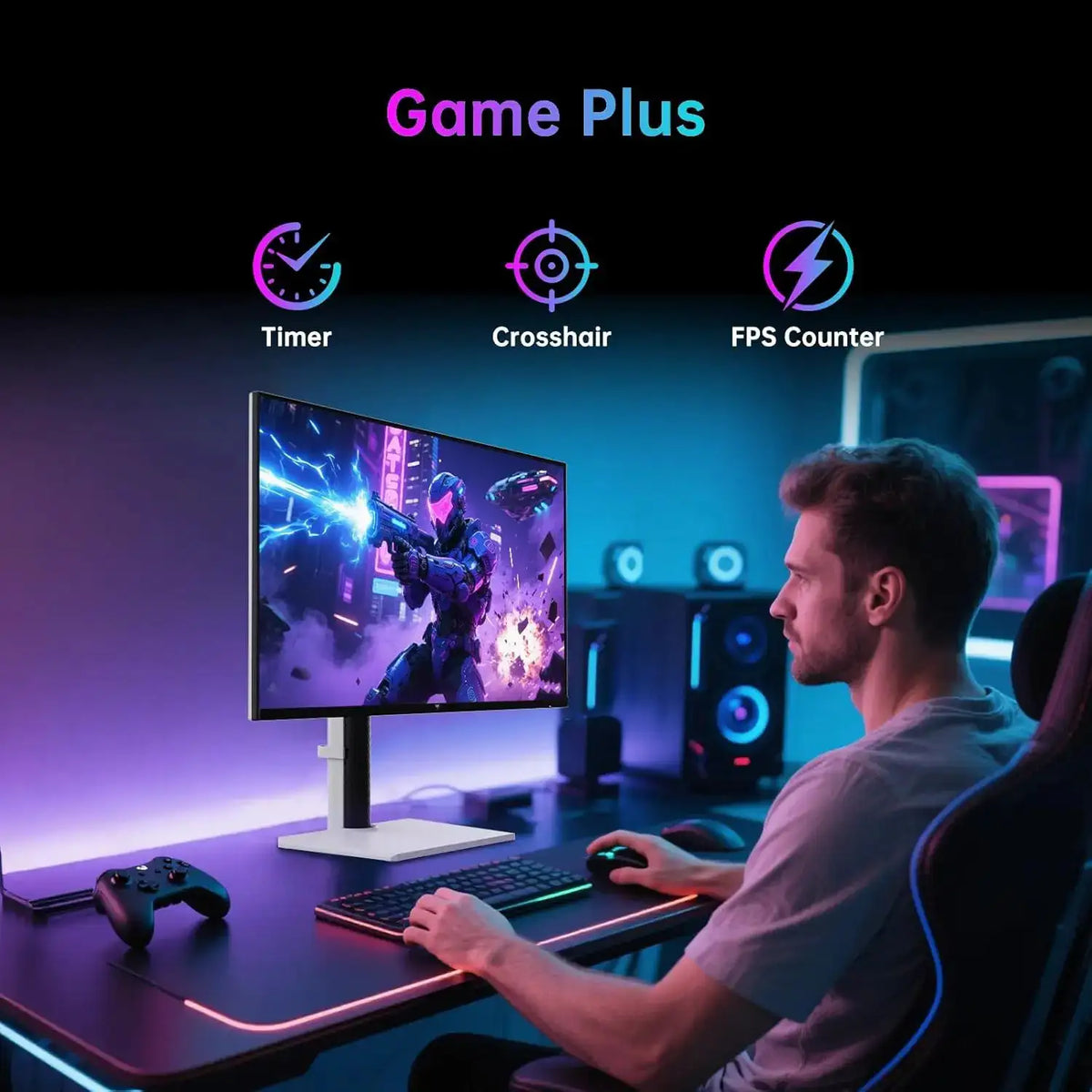 27 Inches 4K Dual Mode Gaming Monitor KTC