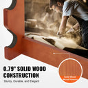 SucceBuy Wood Gun Rack Wall Mount Guns