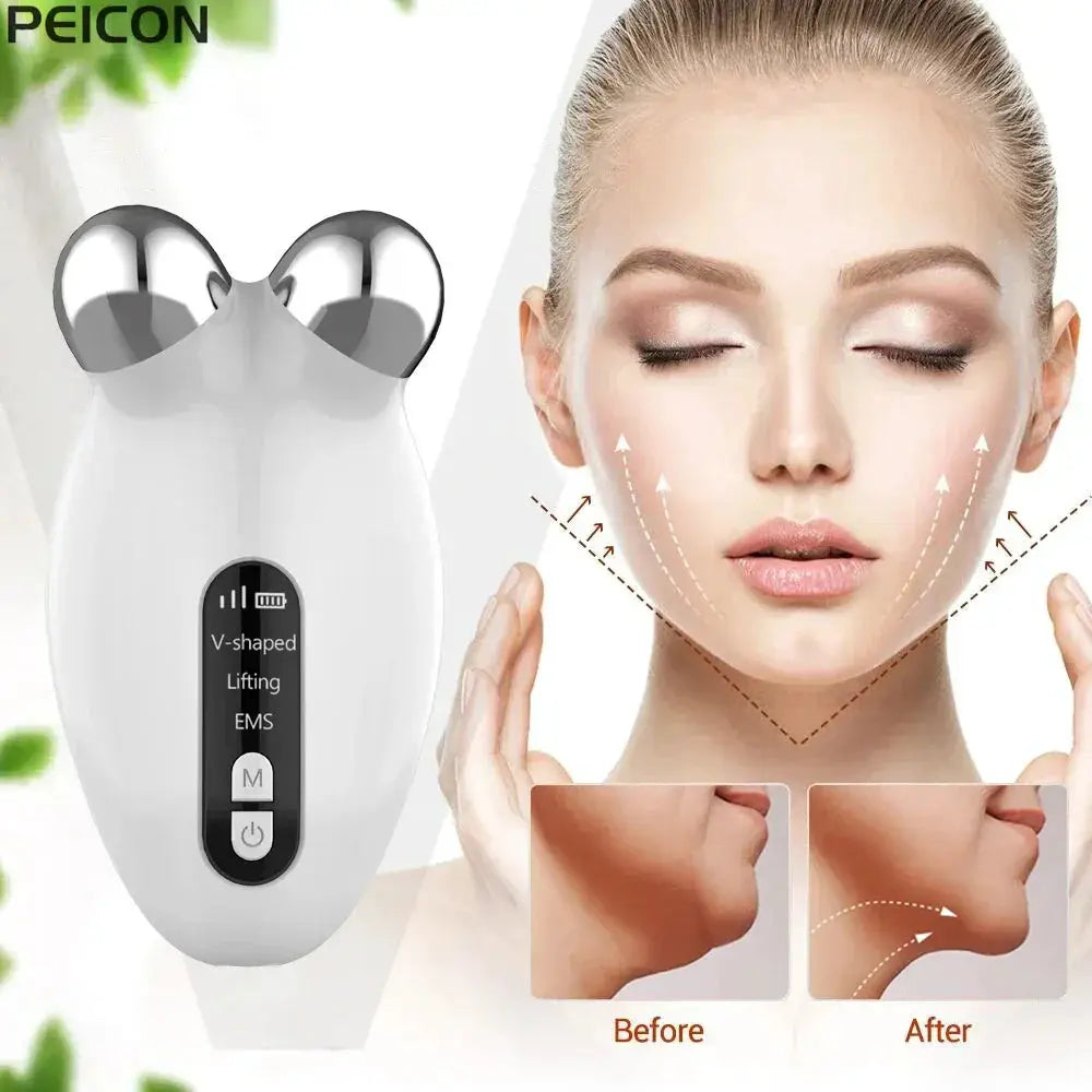 Face Lifting Massager EMS Microcurrent Anti Wrinkle Device