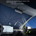 Heat-Blocking Sunshade for Tesla Owners