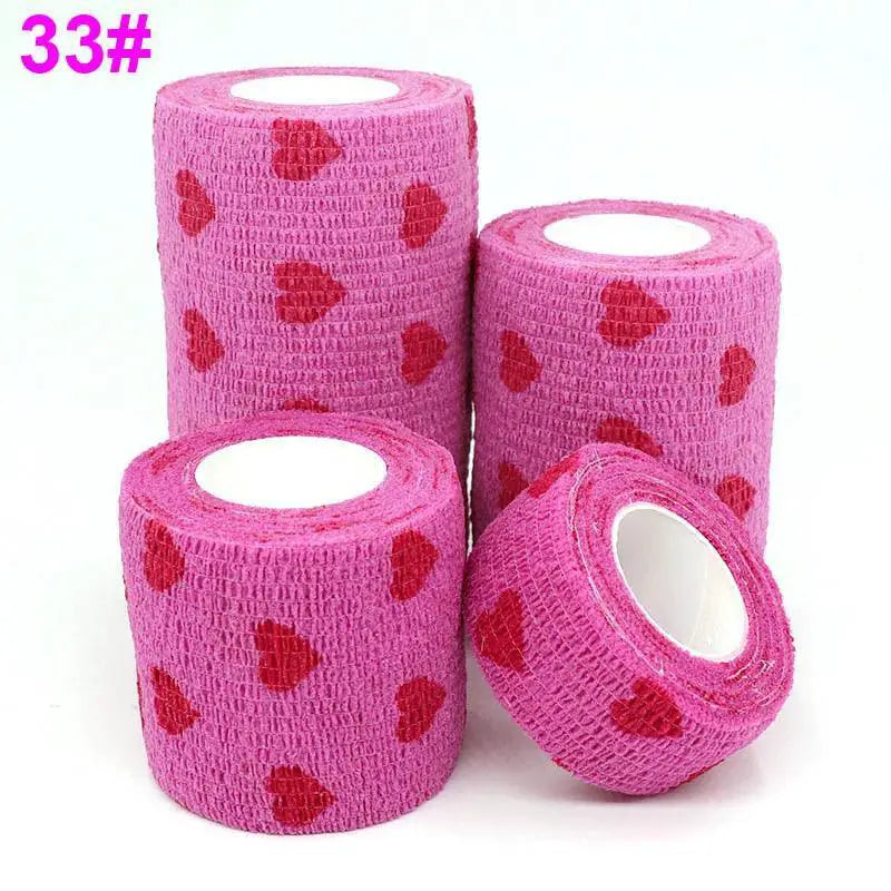 COYOCO Colorful Elastic Athletic Tape Wraps For Sports