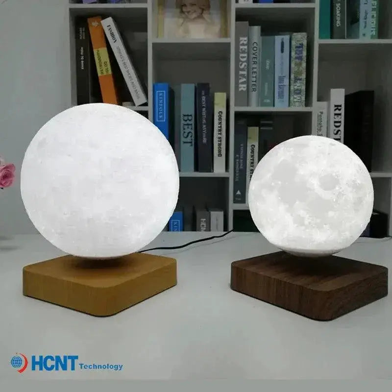 Floating Moon Lamp 3D Printed Magnetic Levitation Light