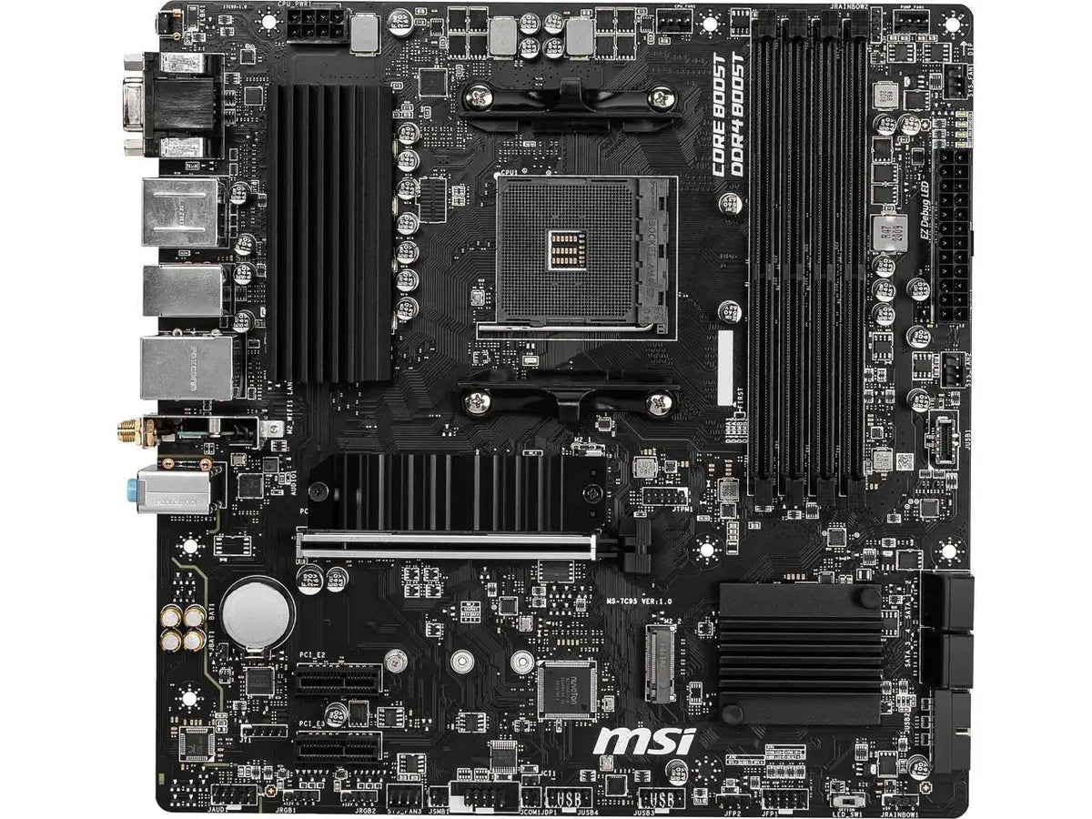 Ryzen 5 5500 B550m Wifi Pc Desktop