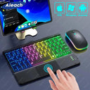 Ultra Thin iPad Keyboard With Touchpad
