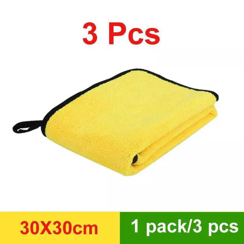 Ultimate Soft Microfiber Car Towel Set For Effortless Care