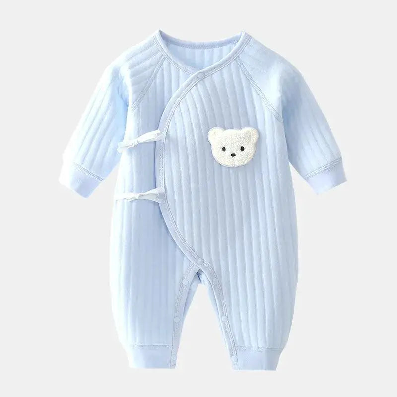 Newborn Cotton Animal Bodysuit Cozy Spring Autumn Wear