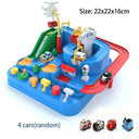 Racing Rail Car Adventure Train Toy Rocket Animals