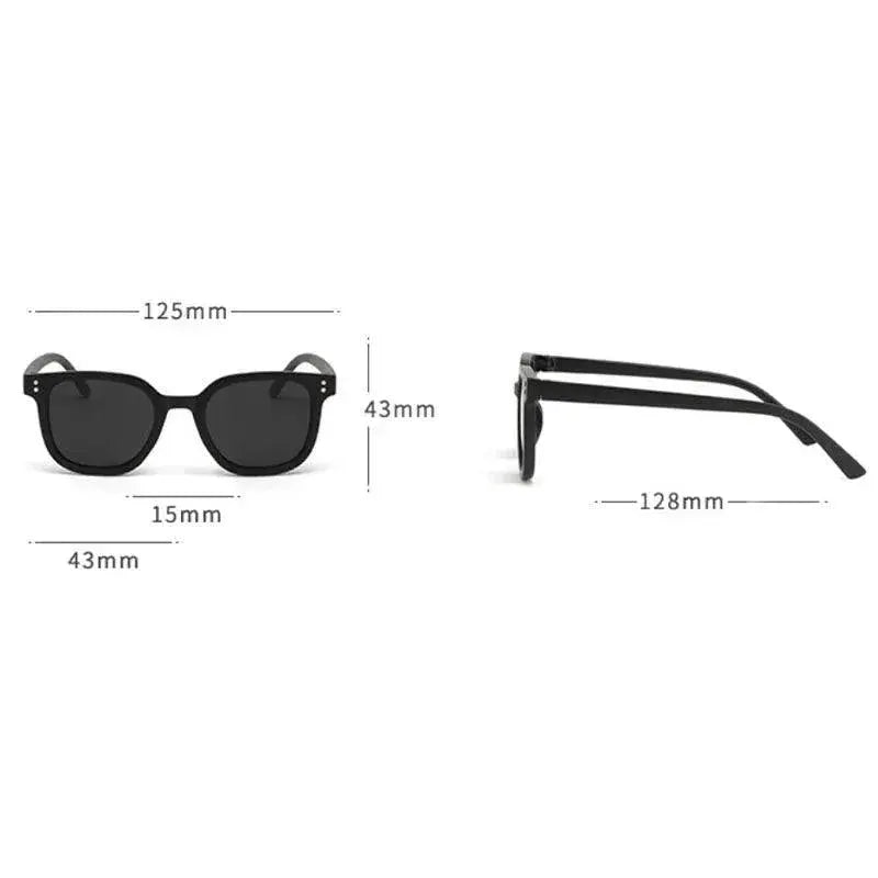 Trendy Kids UV400 Square Sunglasses Protective Eyewear
