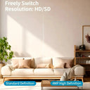Clear 5MP Indoor Camera for Family Home Monitoring