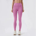 Back Pocket Yoga Leggings Women High Waist Pants