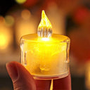 Safe Flameless LED Tealight Candles for Elegant Decor
