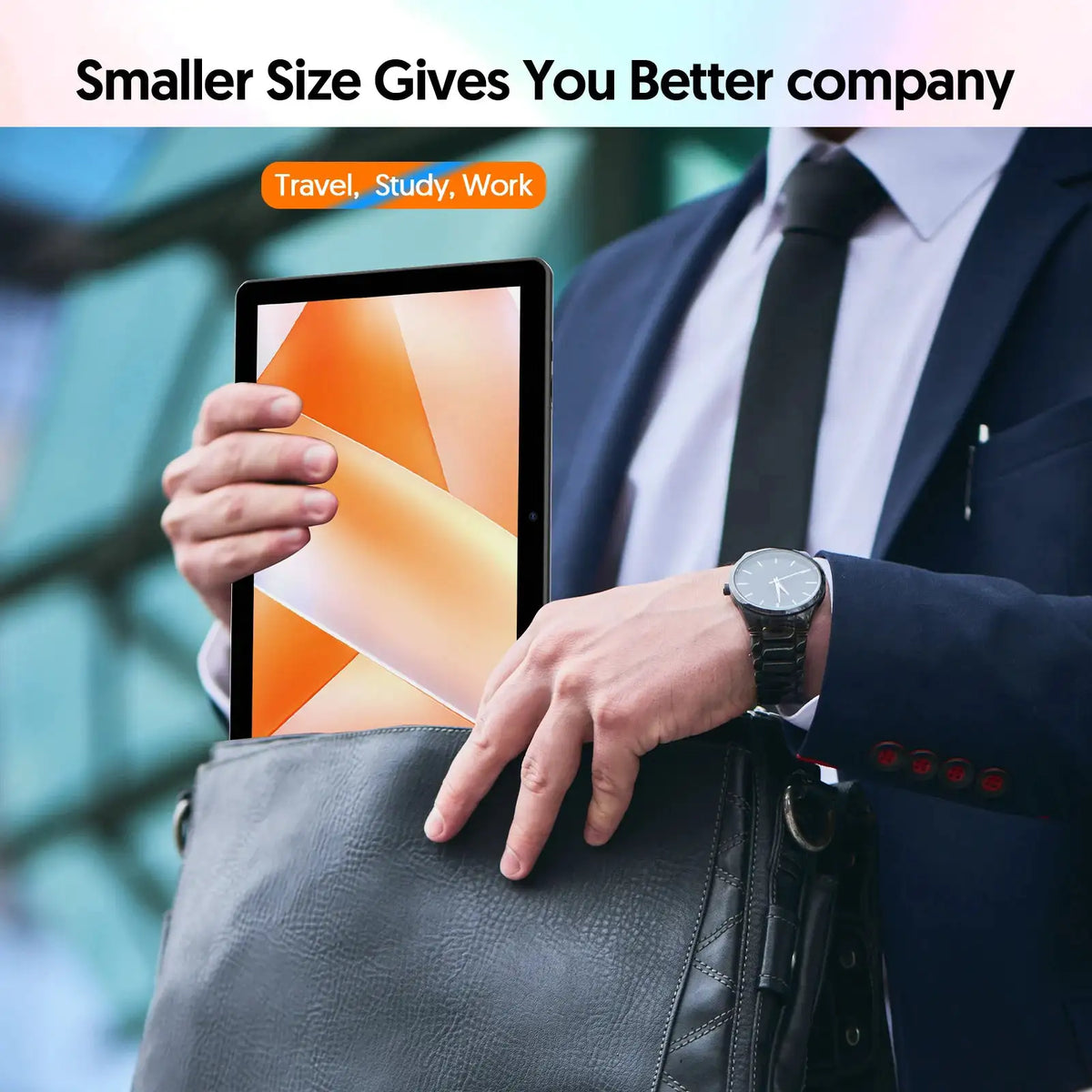 Android 15 Tablet, 10.0-inch Screen, Quad-Core Processor, 12GB RAM (3GB+9GB), 64GB Storage, 2MP+8MP Dual Cameras, 6000mAh